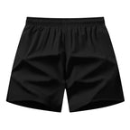 Shark Graphic Men's Board Shorts Summer Casual Beach Shorts with Mesh Liner Zipper Pockets Quick Dry Swim Trunks Bathing Suit
