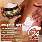 LKIAE Ultra Glutathione Collagen Skin Glowing Body Cream, 24-Hour Intense Hydration, Brightening, Deep Nourish & Glow, 200ml