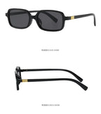 Luxurious Rectangle Sunglasses Women Oval Vintage Brand Designer Square Sun Glasses Men Shades Female Eyewear