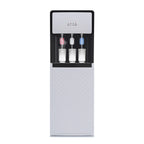 Modern White Bottom Loading Water Dispenser Hot/Cold Water Cooler Dispenser with Anti-Scalding Design for Offices Homes Gyms