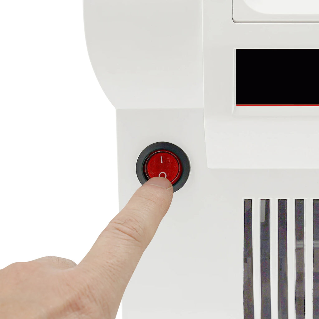 1200W Automatic Hand Dryer Wall Mounted Touchless Hand Dryer 40-65℃ Adjustable Bathroom Dryer for Home Restroom Office Hotel
