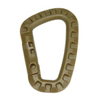 1/2/3/4/6pcs Tactical Carabiner Carabina Karabiner Clip Plastic Cadet Hiking Camping