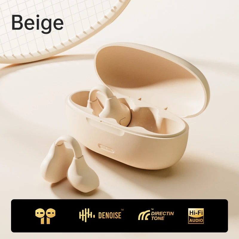 Lenovo Wireless Headsets Bluetooth 5.3 ENC Earbuds LED Power Display TWS Sport Noise Cancel Headphone with Mic For IPhone