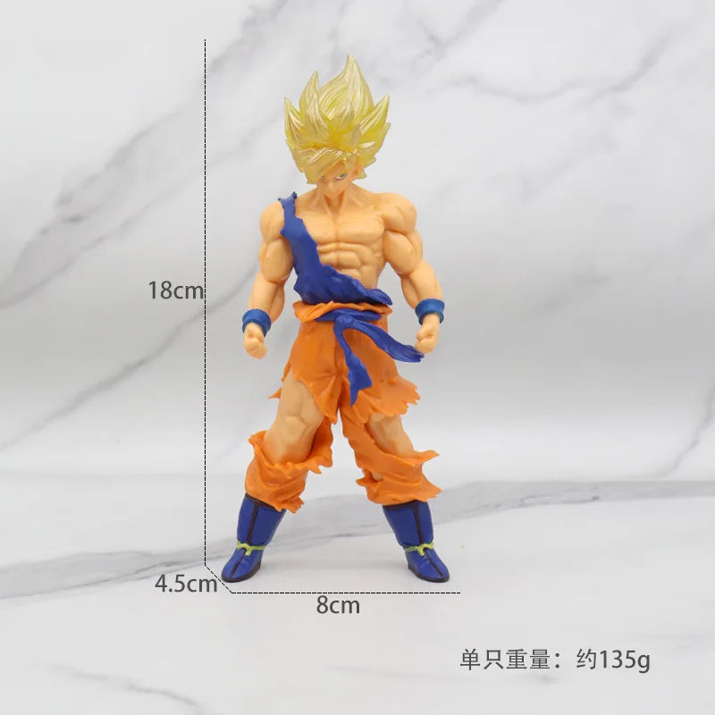 Dragon Ball Z Super Saiyan Anime Figurine Model Gillen Rose Goku Broly Vegeta Ultra Instinct DBZ Action Figures Collection Toy