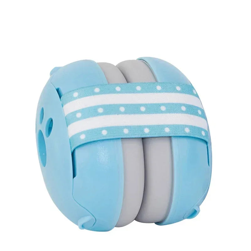 Baby Ear Protection for Babies Toddlers Elastic Noise Reduction Earmuffs Baby Headphones Against Hearing Damage Improves Sleep