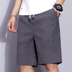 Summer Men'S Large Size Casual Shorts Beach Pants Running Sport Straight Short Pants Male Thin Sweatpant Leisure Loose Shorts