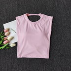 Women Sports Bra Top Push Up Sexy Beauty Back Fitness Yoga Bra t-shirts Sport Tops For Women Breathable Running Vest Gym Wear