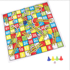 Chess Snake Ladder Flight 38cm/14.96inch Educational Children Toys Interesting Board Game Set Portable Flying Chess Board Game