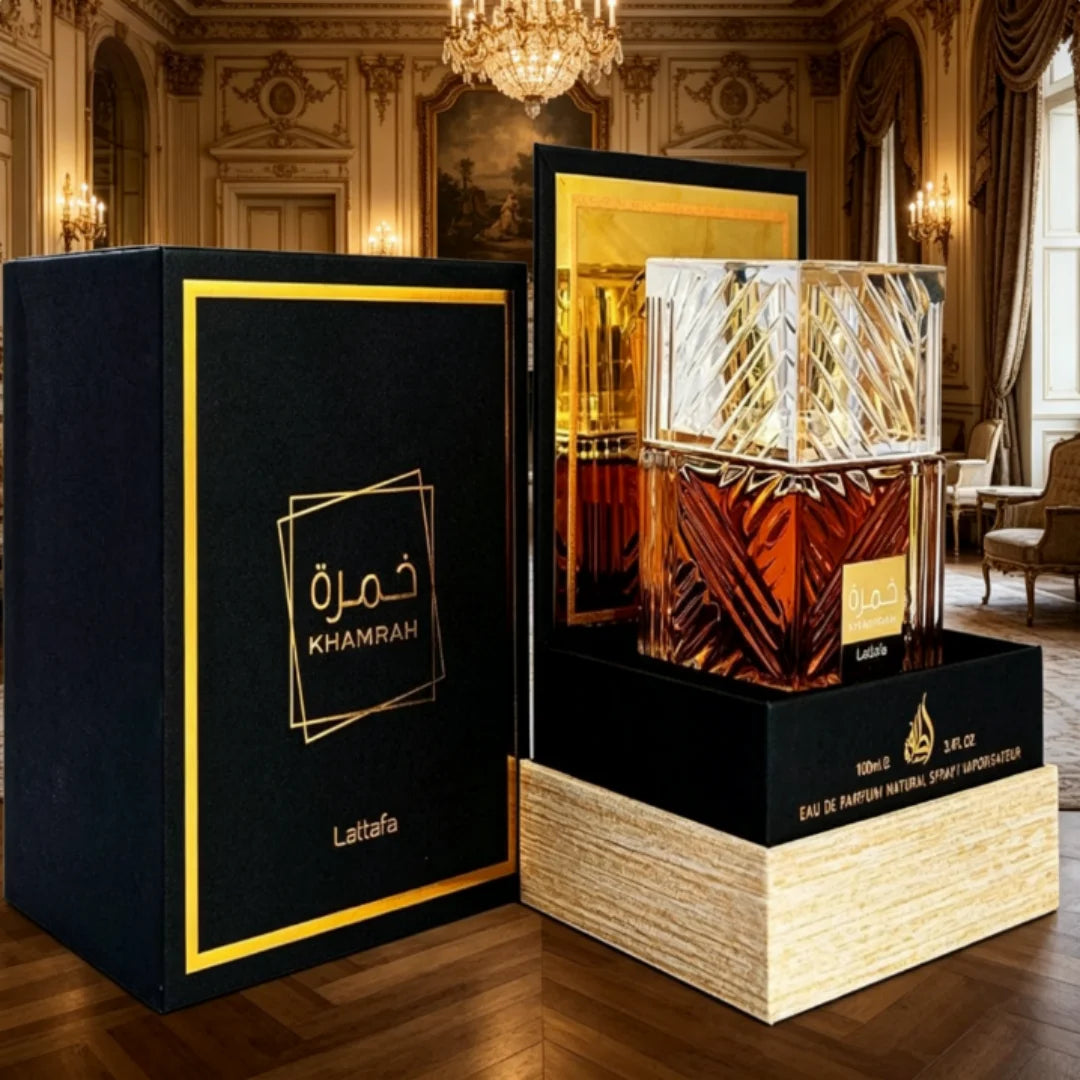 Lattafa Khamrah Karaz Unisex perfume spray, 3.4oz/100ml Men's perfume Women's perfume Main image