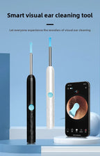 Visual Ear Wax Cleaner with Camera Safe Earwax Removal Endoscope with 5M Camera Luminous Otoscope Ear Cleaning Tools Ear Care
