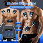 Ems Eletric Muscle Stimulator Therapy High-Frequency Tens Muscle Stimulator Physiotherapy Pulse Body Massager Slimming Machine
