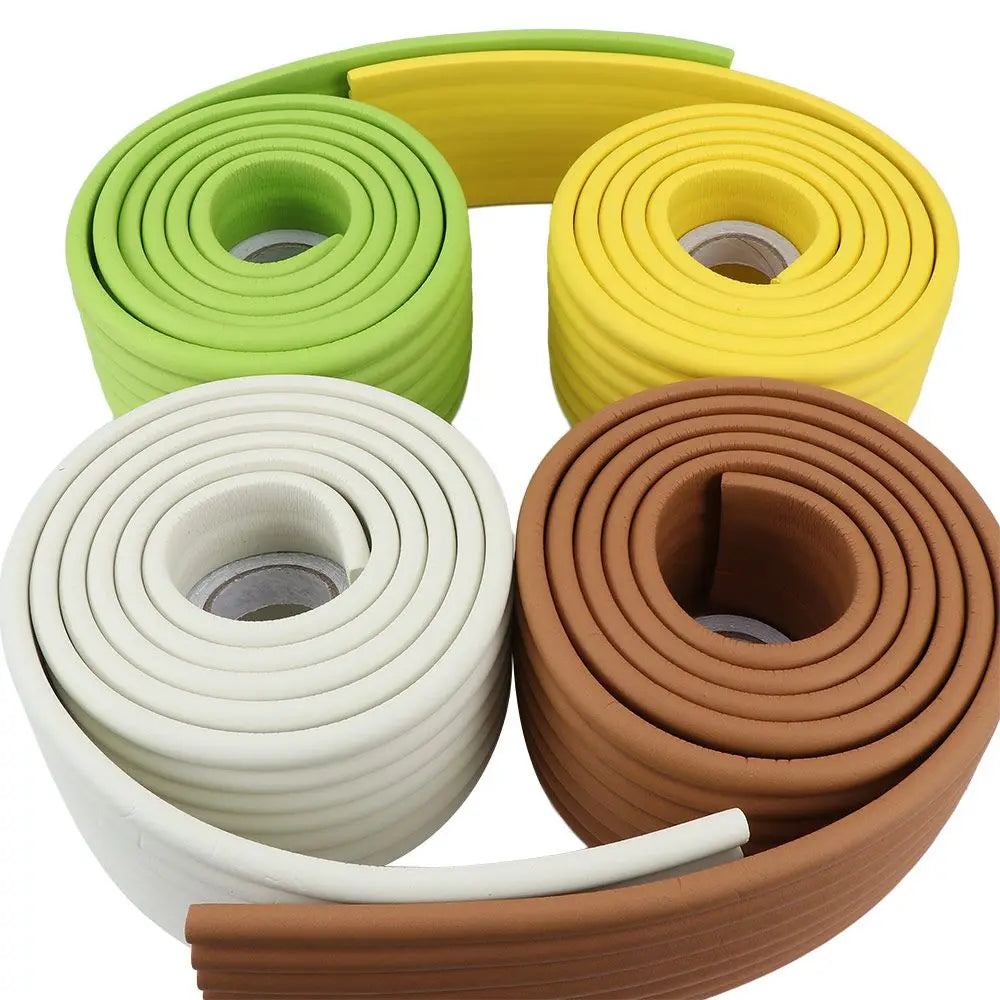 2M Baby Safety Protection Strip Table Corner Protector Desk Edge Guard Strip Furniture Corners Children Safety Foam Protection