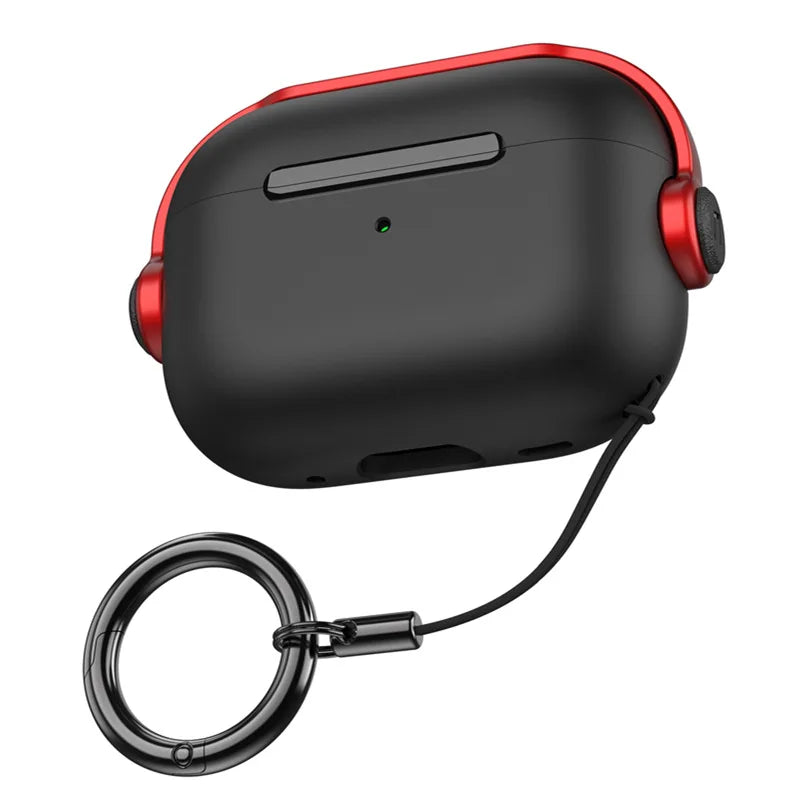 Cover For Airpods Pro 1st 2nd generation TPU Case With Keychain Wireless Earphone Protective Case For Air Pods 3 2 1 Accessories