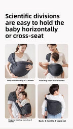 Portable Baby Sling Baby Carrier Wrap Toddler Backpack Shoulder Bag Bebe Carriers Newborn Backpacks Infant Bags for New Born