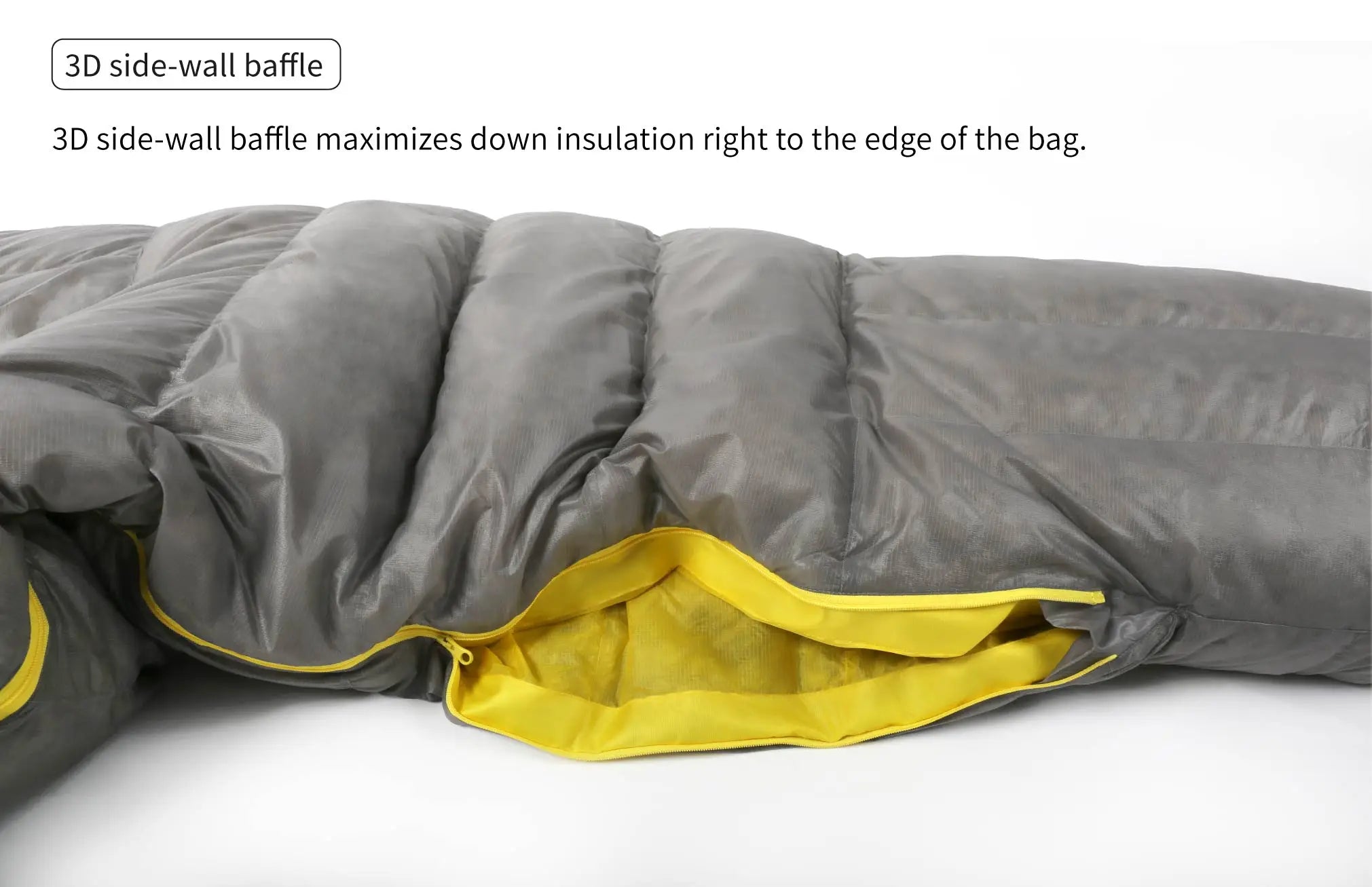 AEGISMAX Wind Hard Dusk Upgrade 7D Nylon DWR 800FP Ultra Dry Down Pro Ultralight Sleeping Bag Camping and Hiking for Men & Women