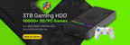 Launchbox 2T Game Hard Drive Disk for PS4/PS3/PS2/Wii/WiiU/GAMECUBE etc with 4200+ 3D/PC Games Portable Game Console For Laptop