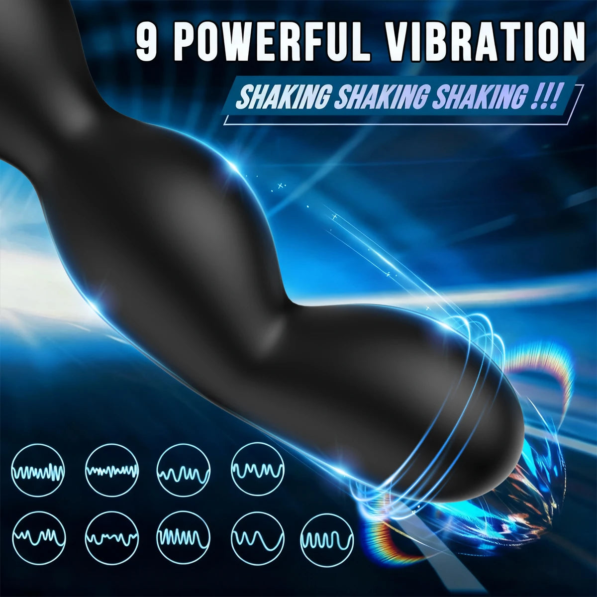 APP Bluetooth Anal Plug Vibrator for Men Prostate Massager Wireless Remote Butt Plug Vibrating Adult Sex Toys for Women Male Gay Secondary image