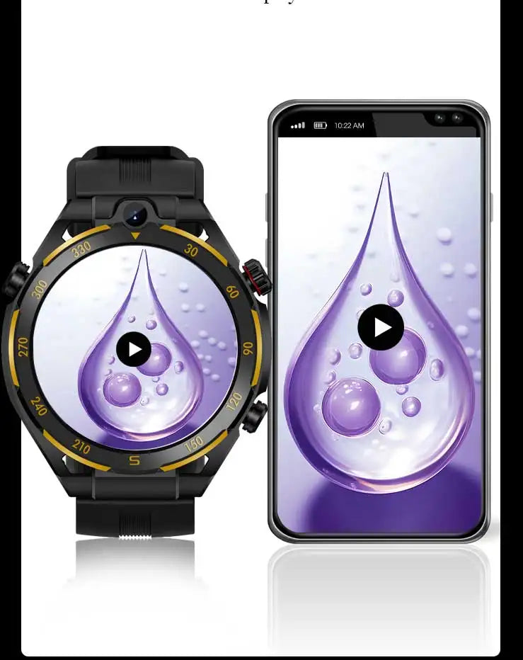 2026 New Smartwatch, Wireless Call, AI Voice, 40+ Sports Modes, Outdoor Fitness, Long Battery, Music & Message Alert, Unisex Gif