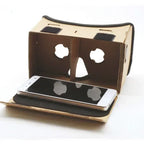 1pc Google Cardboard 3D Vr Virtual Reality Glasses For Android or Phone NEW VR Model DIY Transform Your Device Into a Big Screen