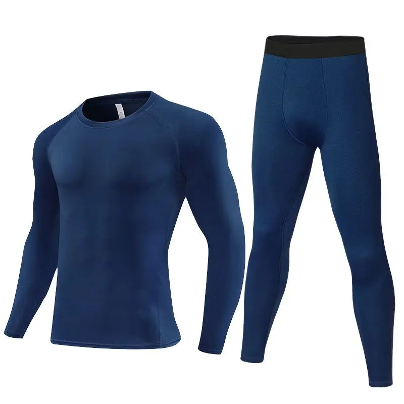 Kids' Sports Compression Set - Quick-Dry Breathable Activewear for Boys & Girls, Stretchy Running Outfit Image principale du produit