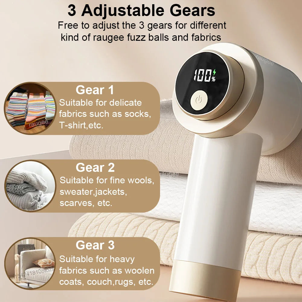 Lint Remover For Clothes USB Rechargeable Lint Shaver Professional Clothes Shaver Hair Ball Trimmer Fabric Lint Remover Fuzz