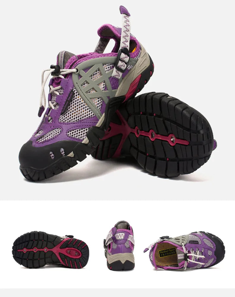 Summer Wading Hiking Shoes for Men Outdoor Aqua Beach Barefoot Sneakers Women Breathable Quick Drying Sports Trekking Shoes Men