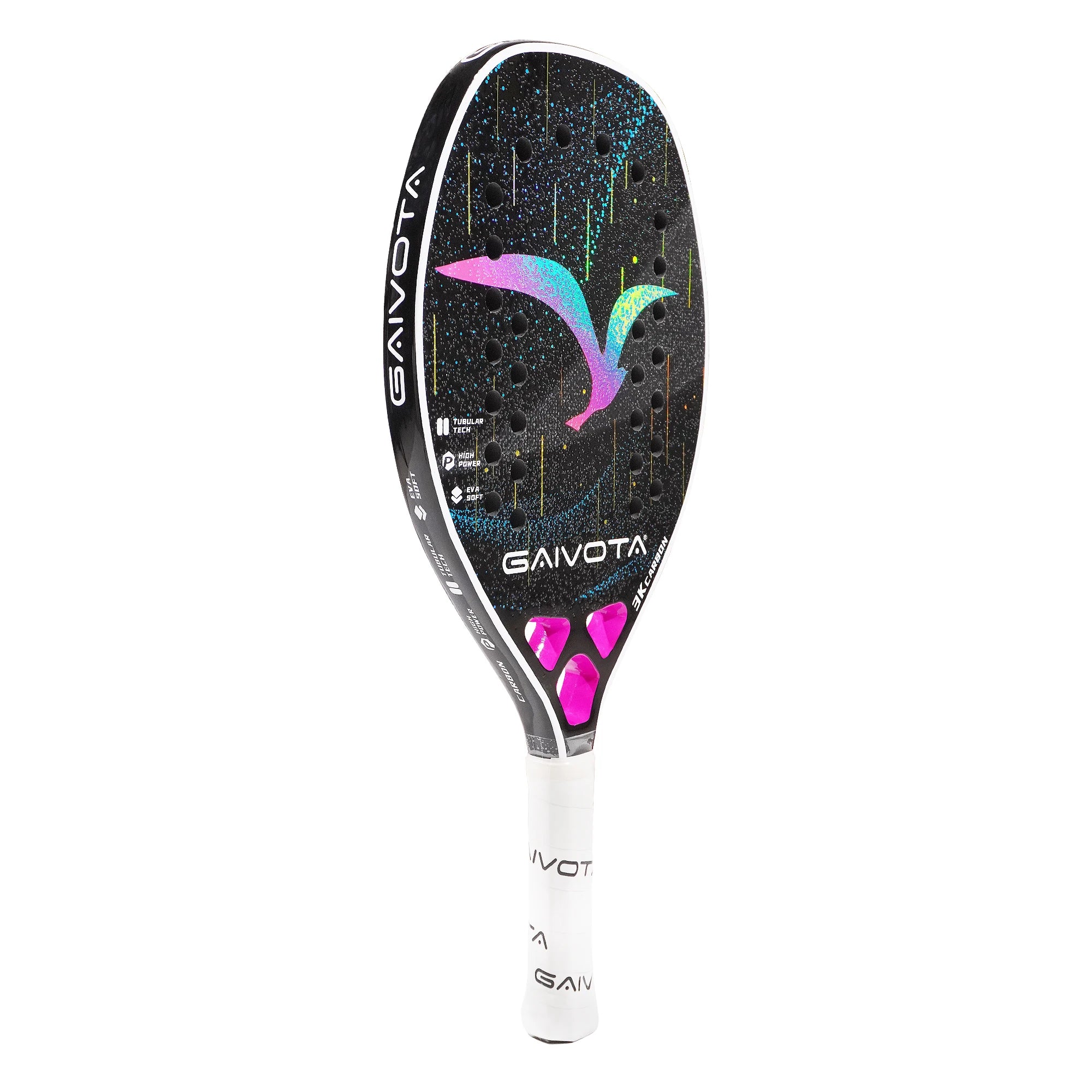 GAIVOTA 2025 carbon fiber beach tennis racket 3K+backpack Image secondaire du produit