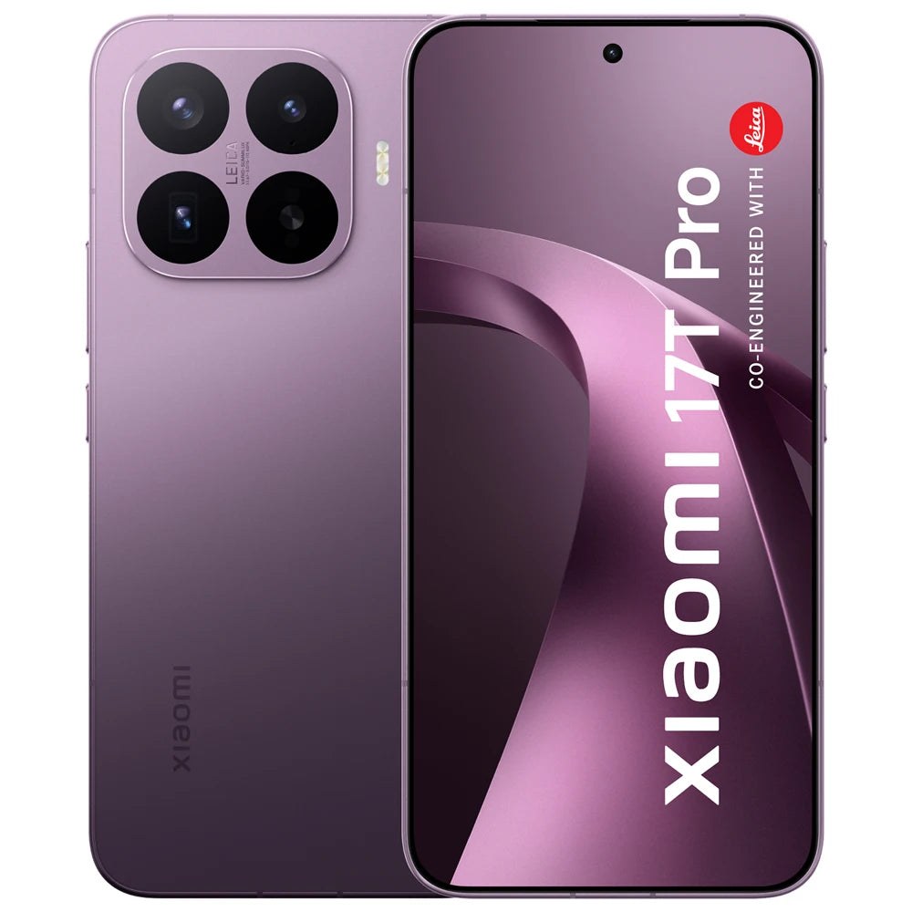 Xiaomi HyperOS Mobile Phone 6.83 "AMOLED Display Leica 5X Telephoto Lens 7000mAh (type) Silicon-carbon Battery Global Version Xiaomi 17T Pro Cellphone