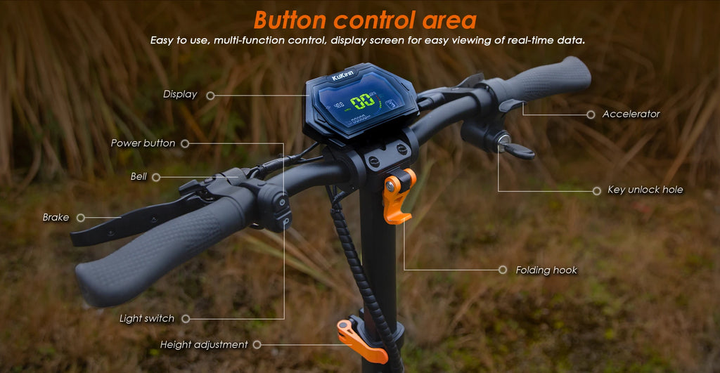 EU Stock KuKirin G2 Pro (VMP) Electric Scooter48V 15.6Ah Battery 500W Motor 25km/h Max Speed 55km Range Original Kickscooter