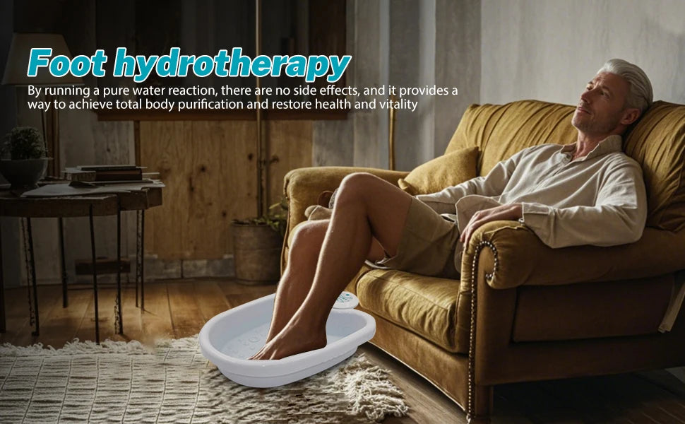 Detox Ionic Foot Spa Bath Machine Massage Foot Ionic Detoxification Relieves Fatigue Promote Good Health And Full For Vitality