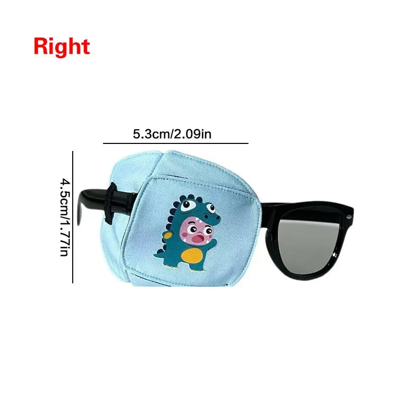 1Pcs Cute Kids Strabismus Treatment Vision Care Children Kids Child Occlusion Medical Lazy Eye Patch Eyeshade