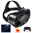 Virtual Reality 3D VR Headset Smart Glasses Helmet for Smartphones Cell Phone Mobile 7 Inches Lenses Binoculars Goggles Devices