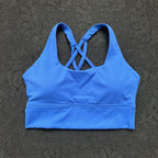 Solid Color Gym Yoga legging Set Soft Tight Women High Strength Fitness Bra With Sports Pant sportswear Proof of Squatting Proof