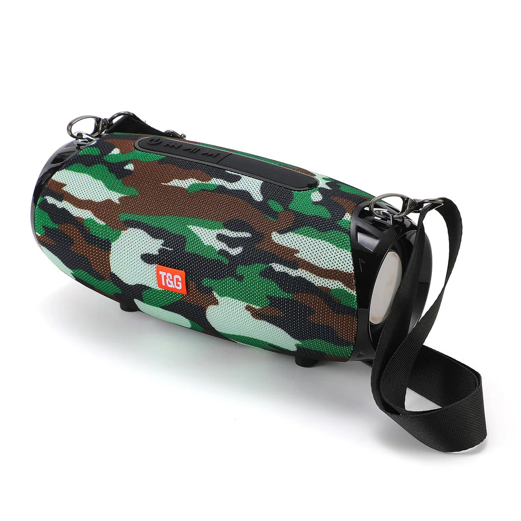 TG534 Portable Wireless Stereo Speaker With Dual Speakers, TWS Stereo Hands-Free Call/FM/TF Card/U Disk, Connect Mobile Phone/Ta