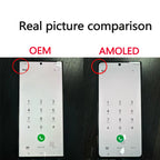 6.8“ Super AMOLED For Samsung Galaxy S23 Ultra S918 LCD Display Touch Screen Digitizer Assembly Support fingerprint and S-Pen