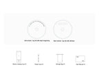 MIJIA Portable Electric Heating Cup 2: 350ml,6-Level Temp Control,12-Hour Keep Warm,316L Stainless Steel, Travel-Friendly