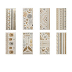 Gold Lace Tattoo Sticker Hanna Tattoo Tattoo Waterproof Temporary Tattoo Stickers Cool English Alphabet Fake Tattoos