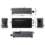 AOOSTAR AG02 eGPU Dock with Oculink & USB4 Port, 100W Reverse Charging, Built-in 800W Power Supply, Supports TGX Interface Hot-s