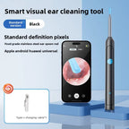 Visual Ear Wax Cleaner with Camera Safe Earwax Removal Endoscope with 5M Camera Luminous Otoscope Ear Cleaning Tools Ear Care