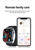 New Health Watch Uric Acid Blood Pressure Blood oxygen Body Analysis Body Fat SmartWatch ECG+PPG Bluetooth call Clock Women Men