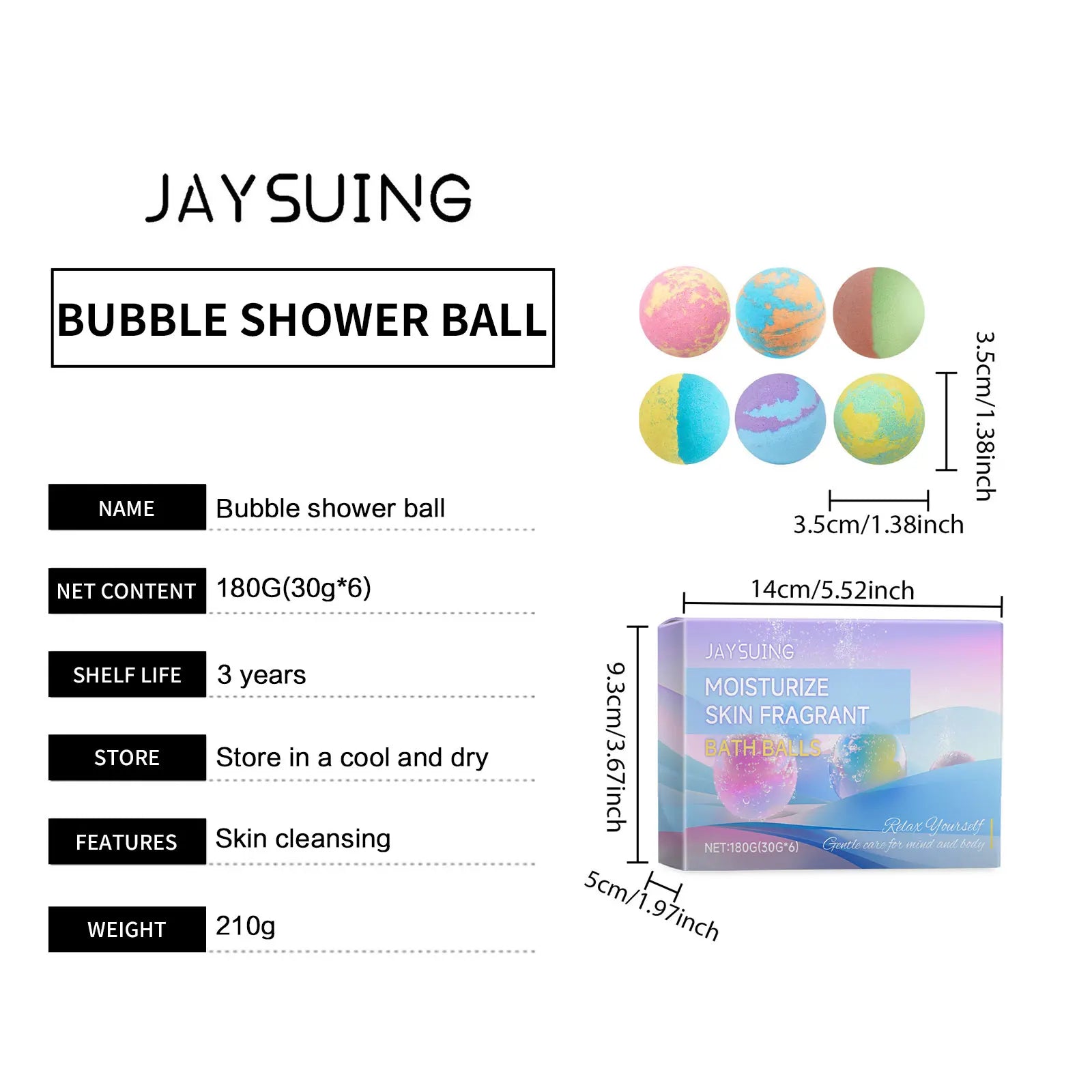 Bath Bomb Lasting Fragrance Aromatherapy Floral Scent Exfoliating Moisture Body Wash Cleansing Spa Salt Ball Bubble Bombs Shower
