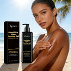 Tanning Gel Instant Bronzer Self Tanning Mousse Hydrating Natural Glow Sun Kissed Buildable Color Nourishing Moisturizing 250ml