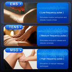 Ems Eletric Muscle Stimulator Therapy High-Frequency Tens Muscle Stimulator Physiotherapy Pulse Body Massager Slimming Machine