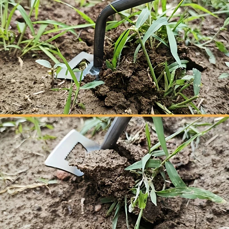 1set Retractable Garden Hoe For Home Use – Multi-Functional Tool For Weeding Digging Popular Gardening Tool Set