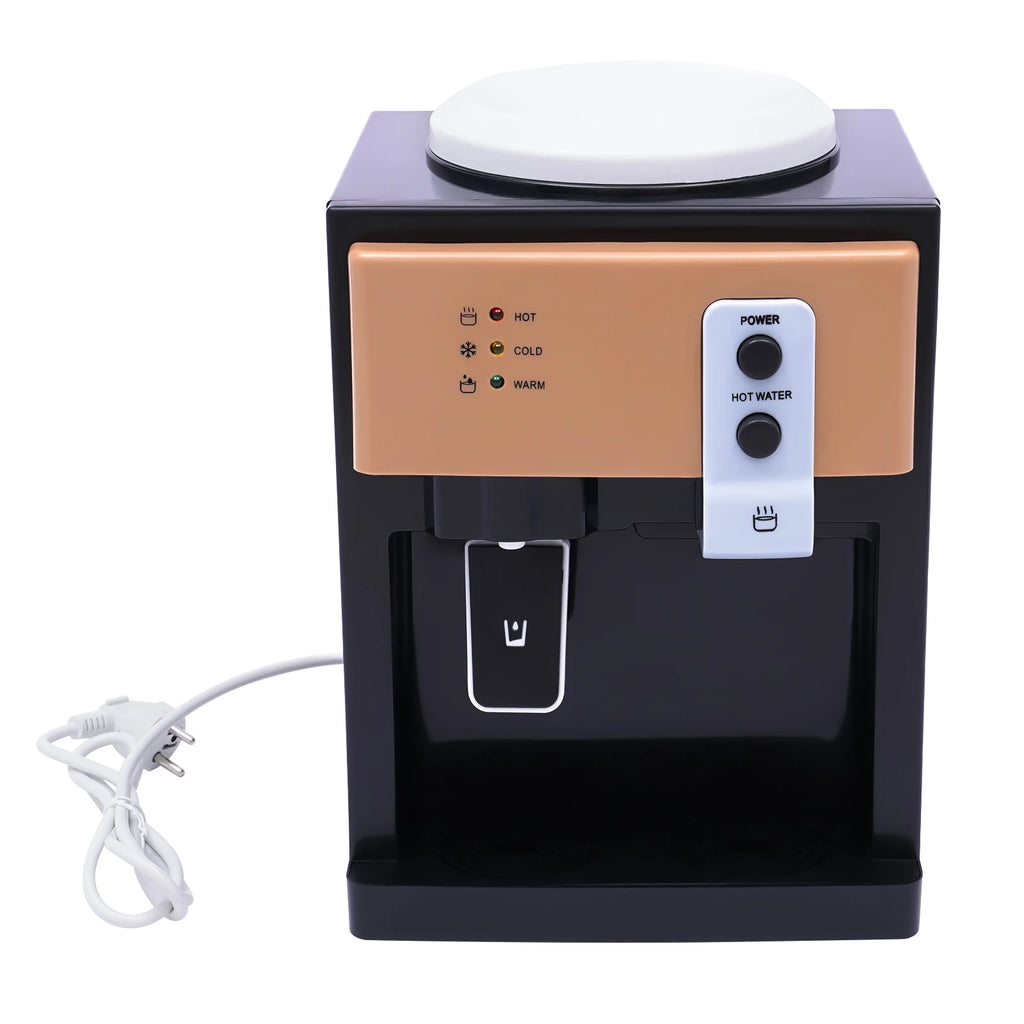 220v Hot Cold Water Dispenser Top Loading Water Cooler Dispenser Hold 3.5l/5l/10l /18.9l Countertop For Desks,coffee tables