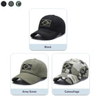 Unisex Brazilian Flag Embroidery Tactical Baseball Cap Classic Fashion Men and Women Outdoor Leisure Sports Summer Sunshade Hat