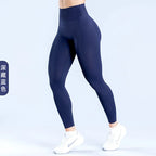 Women's High Waist Seamless Yoga Leggings Tummy Control Butt Lifting Workout Pants Soft Athletic Leggings for Gym Fitnes Running