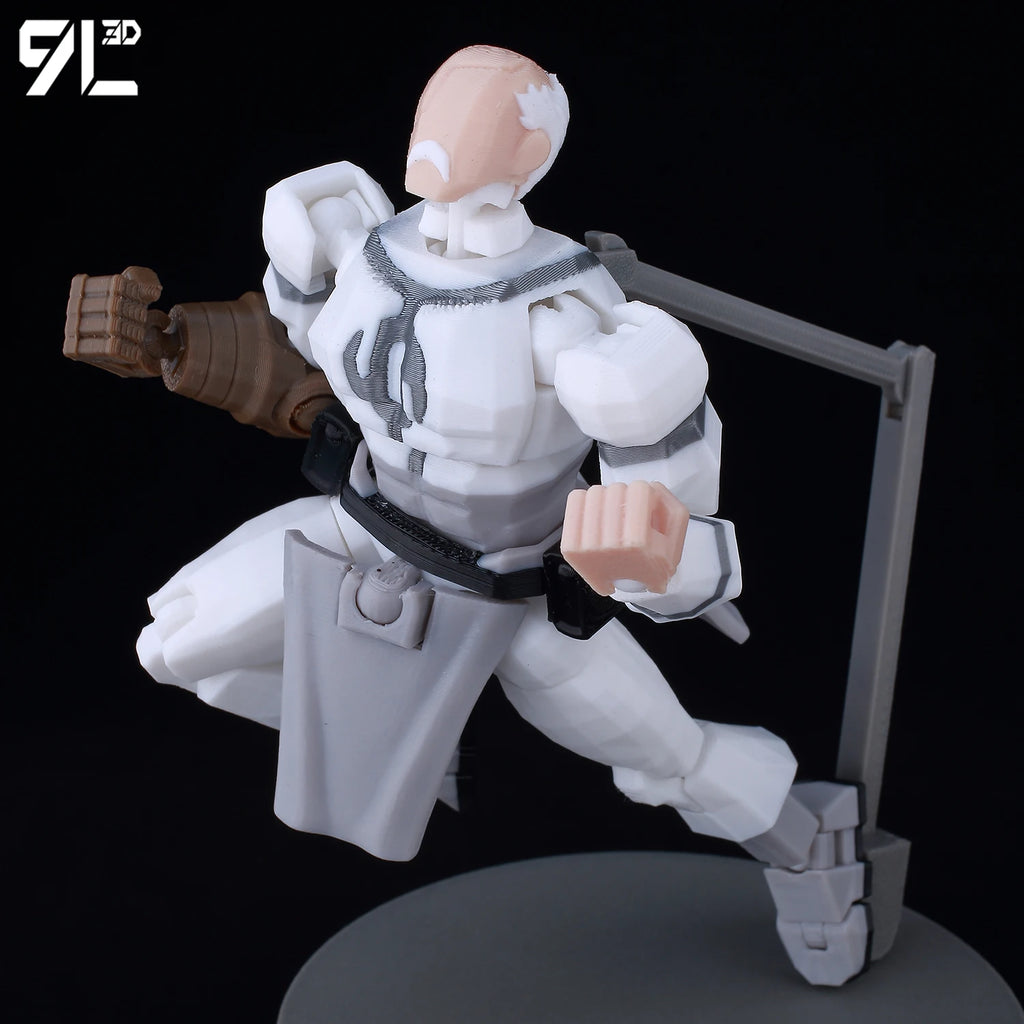 9L3D Superhero Team Invincible Boy Heroes Action Figure Lucky13 Dummy13 Multi-Colored T13 Multi-Jointed Collectible Toys Titan13
