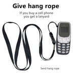 SERVO BM10 Mini Mobile Phone 2 SIM Card Bluetooth Earphone Voice Changer Dialer Low Radiation Sound Recording Small Cellphone