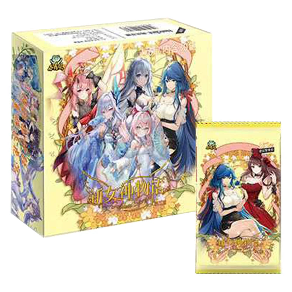 New Goddess Story Card Fufeng Chapter Colorful FlashCard Anime Character Collection Card Games Toys Child Gifts